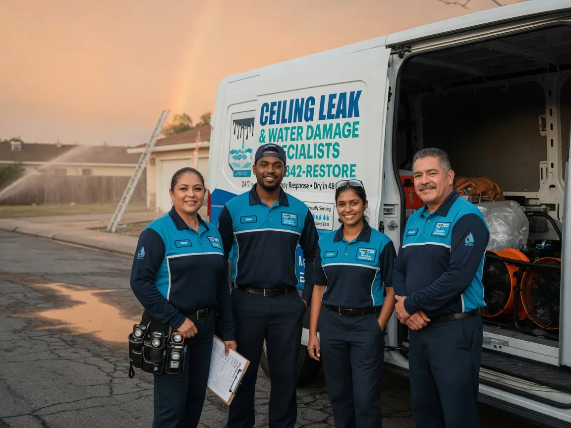 Ceiling Leak Cleanup company in Anson, TX