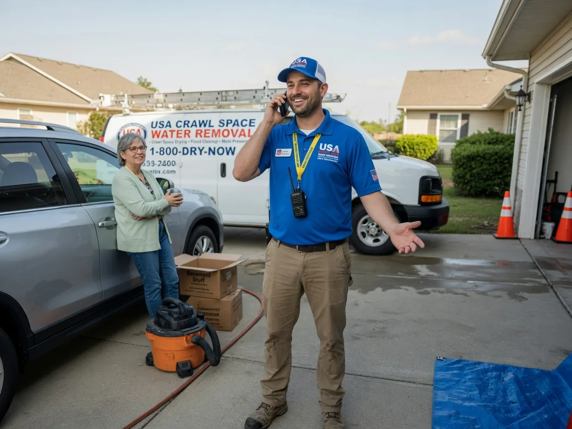 Crawl Space Water Removal Anson, TX FAQs